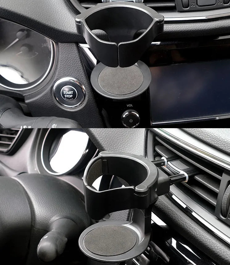 Universal Car Coffee Cup Holder Horizontal Vent