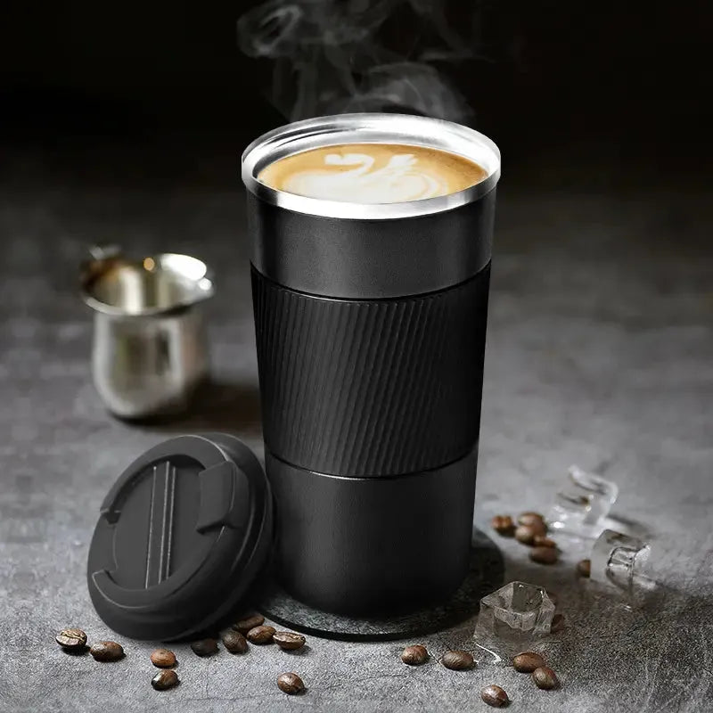 Stainless Steel Coffee Cup, 17 oz Portable Travel Mug