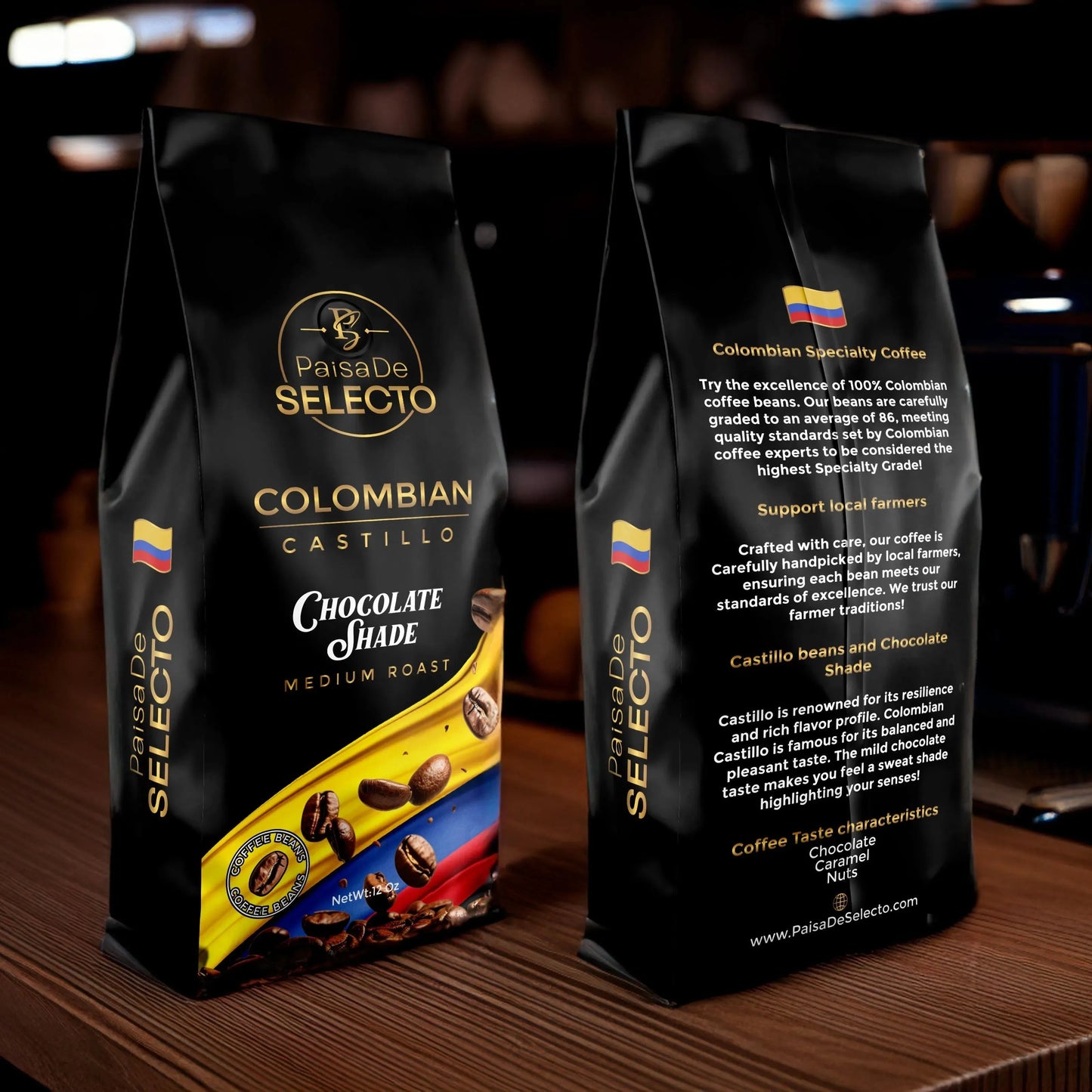 Chocolate Shade - Colombian Castillo Beans Specialty Coffee