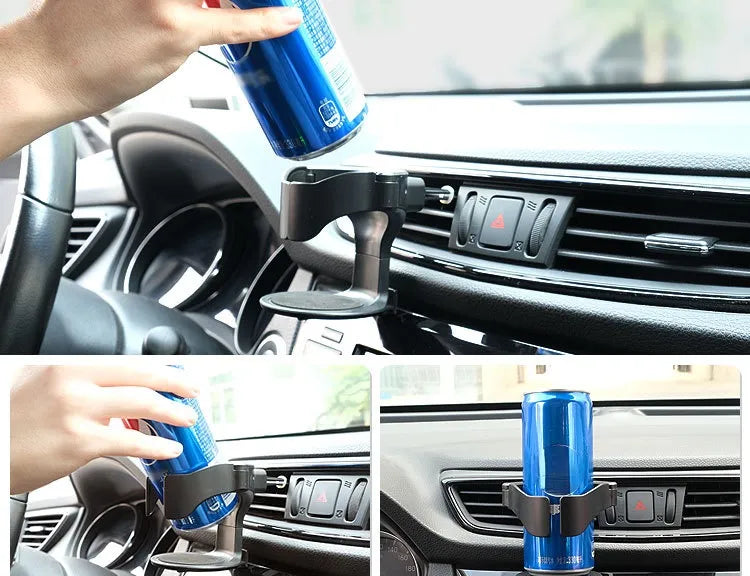 Universal Car Coffee Cup Holder Horizontal Vent