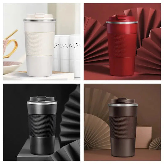 Stainless Steel Coffee Cup, 17 oz Portable Travel Mug